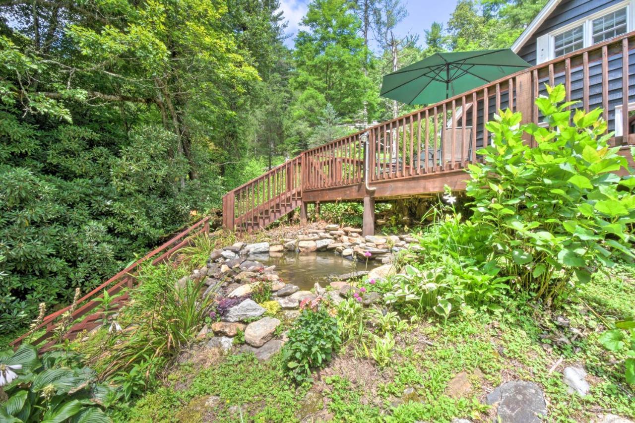 Enchanting Highlands Cottage With Pond And Falls! Dış mekan fotoğraf